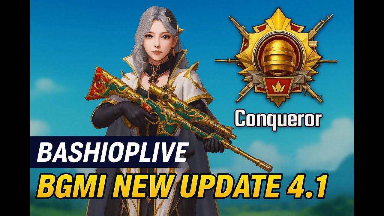 New update 4.1 is here❤️⚡️ BashiOp❤️ 🚀 welcome to all ❤️#bgmi #bgmilive #livegaming #roommatch #bgmi