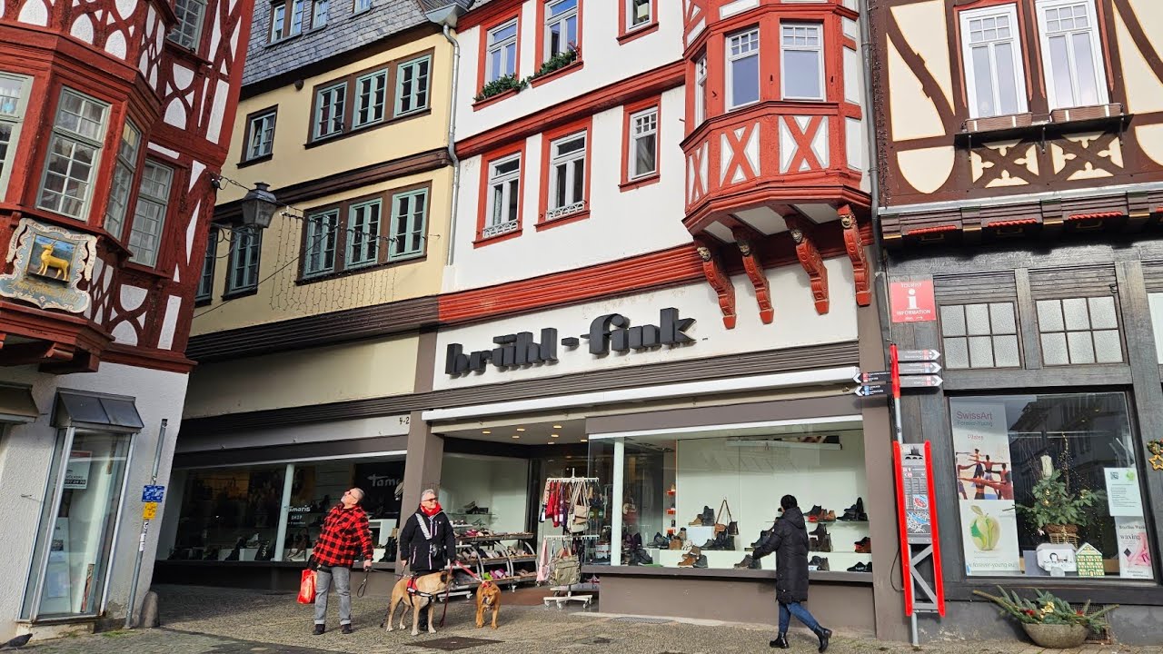 LIMBURG/GERMANY/Limburg's Half-Timbered Architecture - A True Work of Art