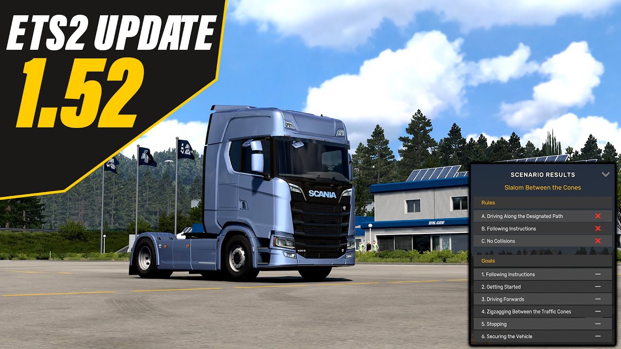 Euro Truck Simulator 2 Full Release 1.52 Update | All Changes