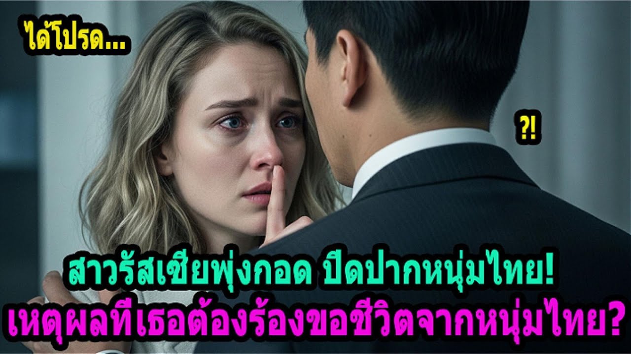 สาวรัสเซียพุ่งกอดปิดปากหนุ่มไทยในห้องลองเสื้อ! วิงวอนขอชีวิตด้วยเหตุผลสุดช็อก