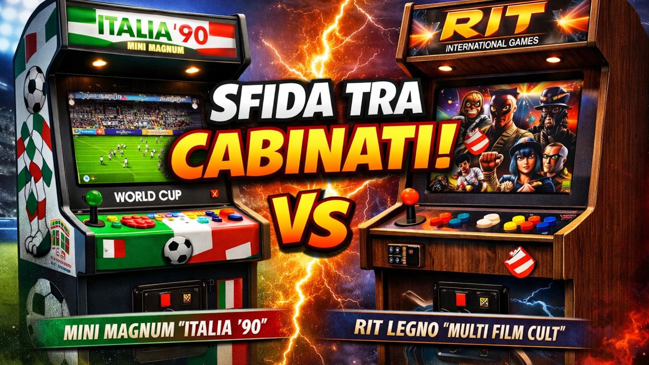 🎮✨ DUE LEGGENDE. DUE STORIE. UN SOLO CUORE ARCADE. ✨🎮italia 90