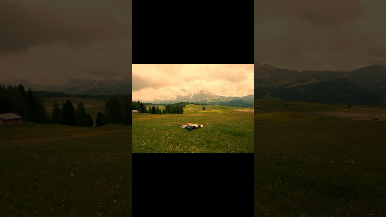 Life&rsquo;s pretty simple in the dolomites&hellip; #adventure #travel #cinematic #italy #dolomites #couple #vlog
