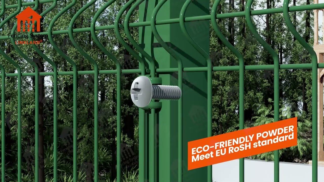 3D fence, Welded mesh panel, Wire Mesh Fence Panels