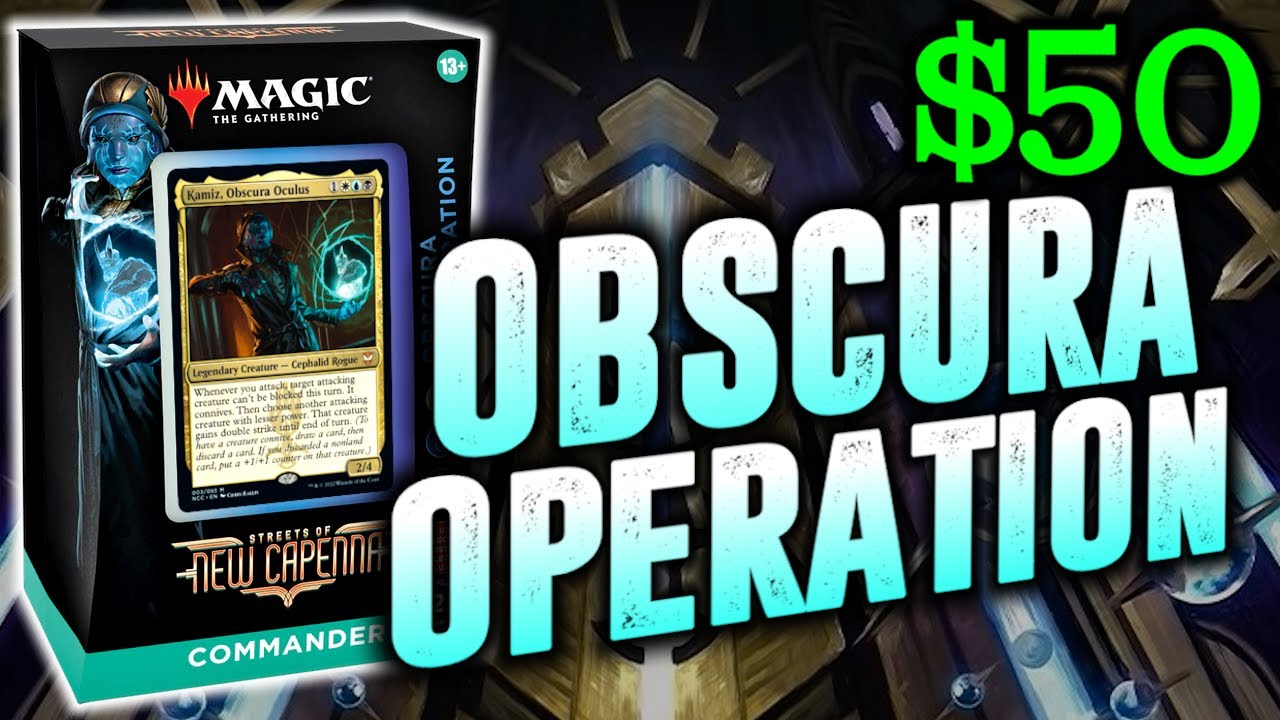 Obscura Operation $50 Budget Upgrade | Precon Power-Up (Esper Combat Damage)