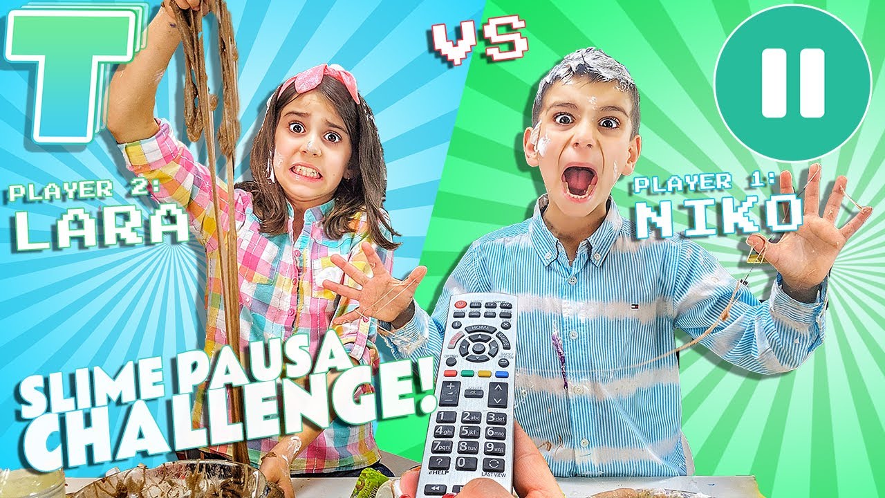 ¡NUEVO CANAL! - ¡SLIME PAUSA CHALLENGE! - Hermanos Tremending