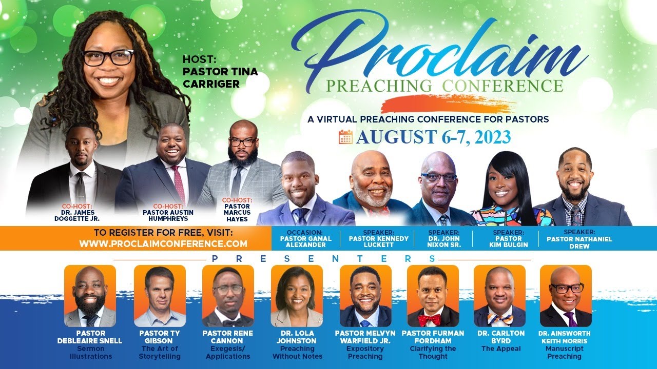 Proclaim Preaching Conference Day 1
