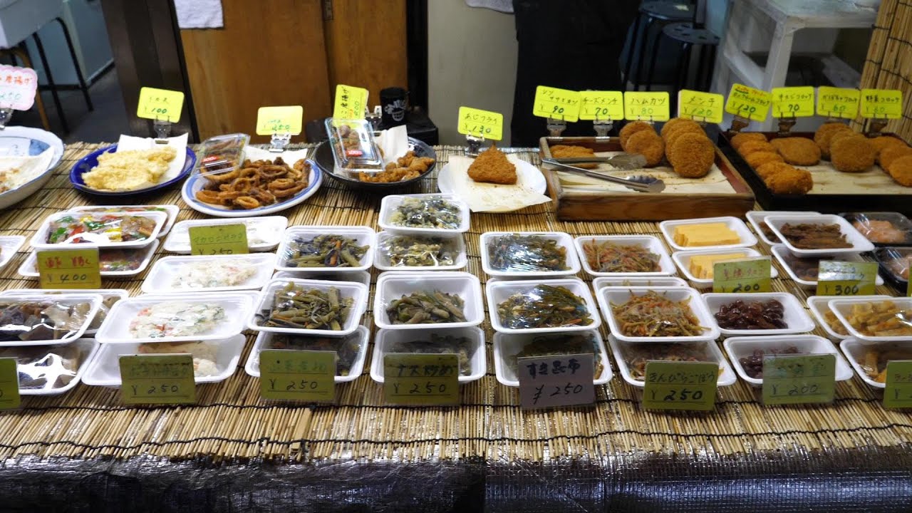 岩手の朝市｜盛岡の台所！神子田朝市で８品食べ歩き Japanese morning market in Iwate