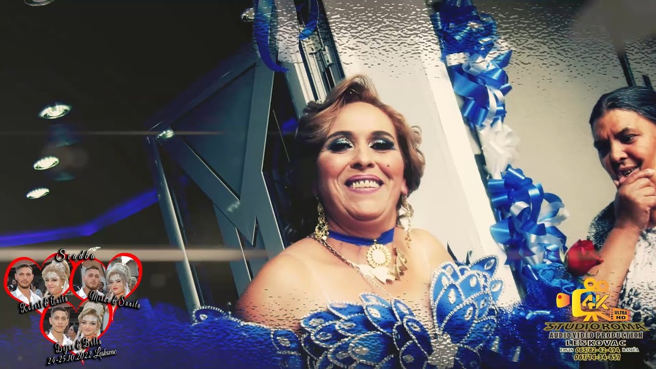 SVADBA ROBERT&ANITA MIRKO&SUNITA DEJAN&BELA SITA PART1 24-25.10.2022.LESKOVAC STUDIO ROMA ELVIS 4K