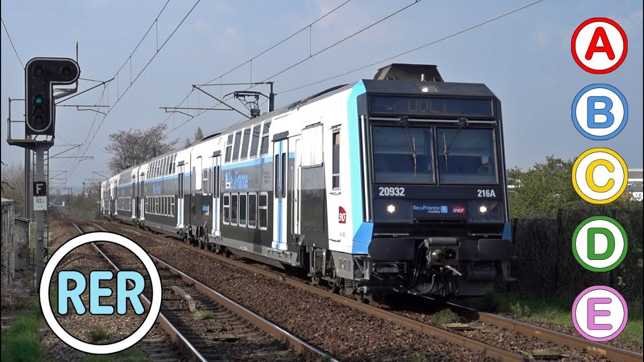 RER de A à E