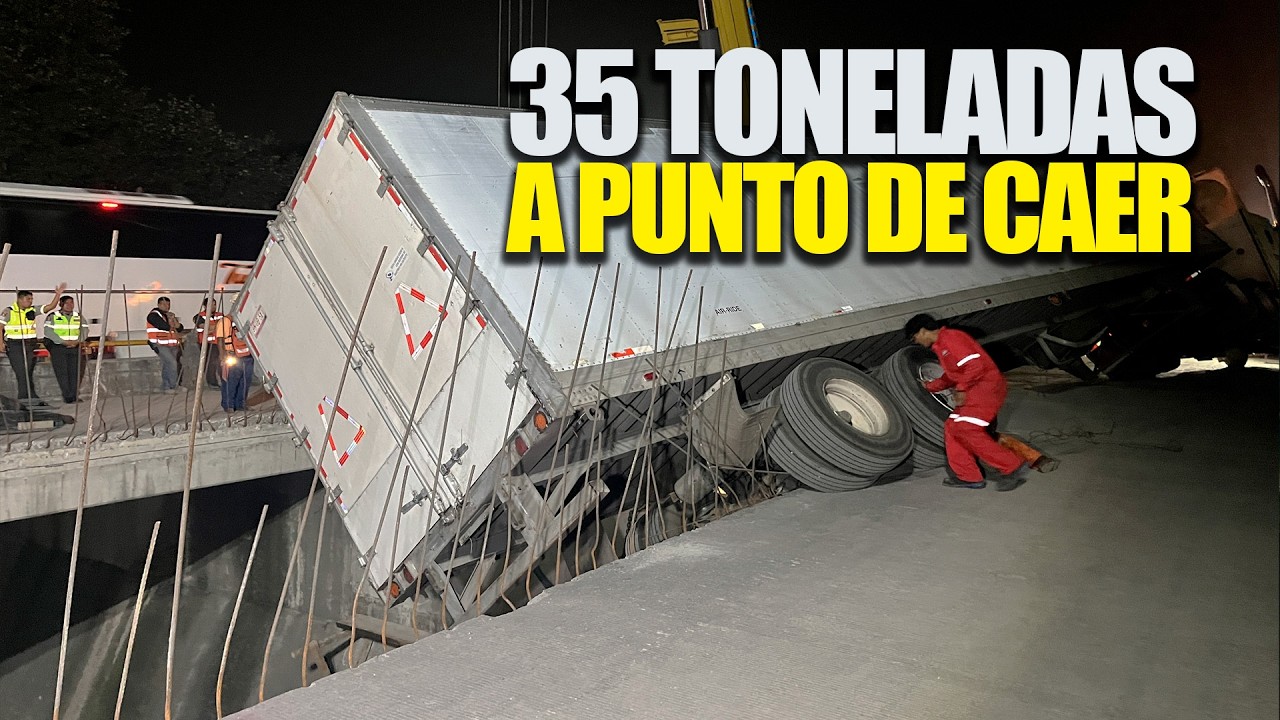 🚨 ¡MISIÓN IMPOSIBLE! 35 Toneladas Rescatadas al Borde del Colapso