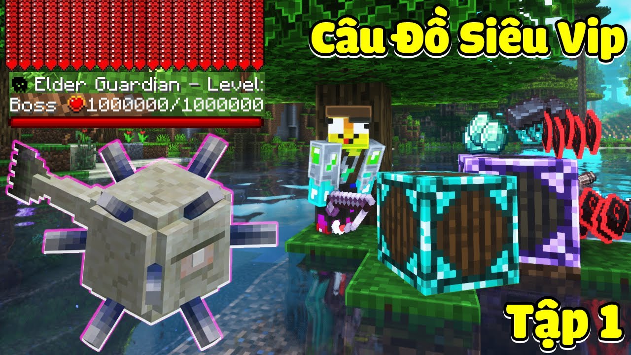 MINECRAFT CHIẾN BINH ĐỊA NGỤC TẬP 1 | C&Acirc;U ĐỒ VIP SINH TỒN TRONG THẾ GIỚI SI&Ecirc;U KH&Oacute;
