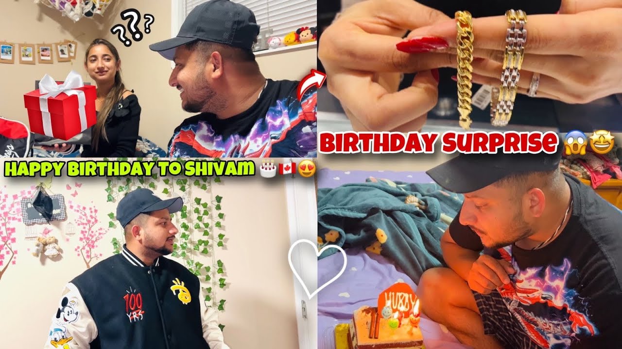 Happy Birthday To Shivam 🎂🇨🇦😍 || Birthday Surprise 😱🤩 || keep Support 🙏🏻 || Angel’s Shivam