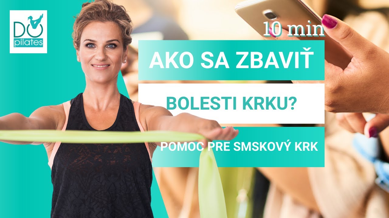 Ako sa zbaviť bolesti krku | máte sms-kový krk?