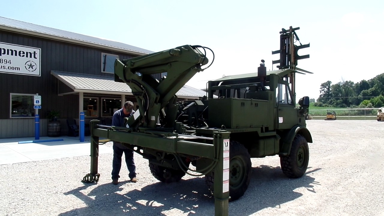 1990 Unimog HMMH FLU10344 C&C Equipment