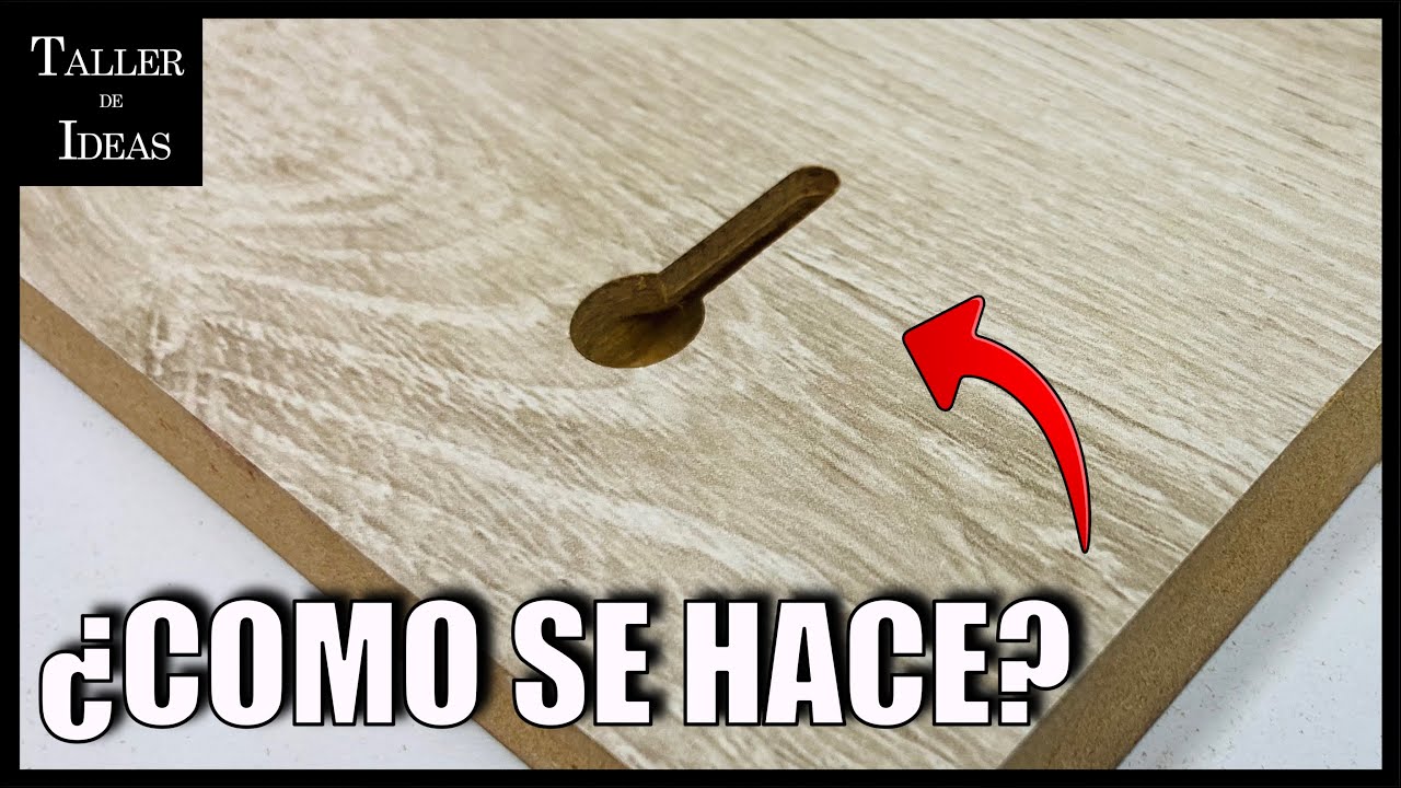 BROCA OJO DE CERRADURA | BROCA + PLANTILLA | VIDEO 4K