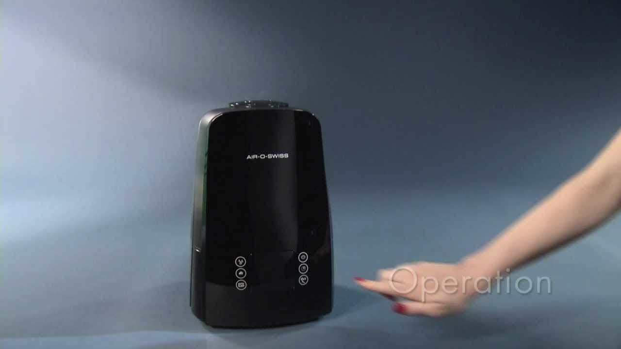 Ultrasonic Humidifier AIR-O-SWISS U650: Operation Video