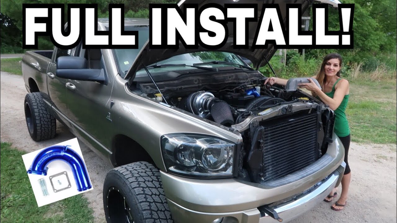 Sinister Diesel 03-07 Cummins Intake Elbow *Full Install*