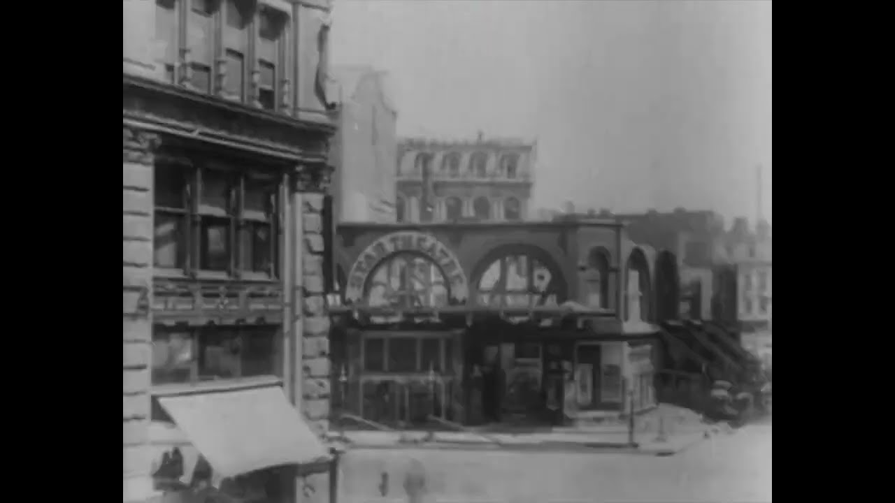 Demolishing and Building Up the Star Theatre (1901) AM&B