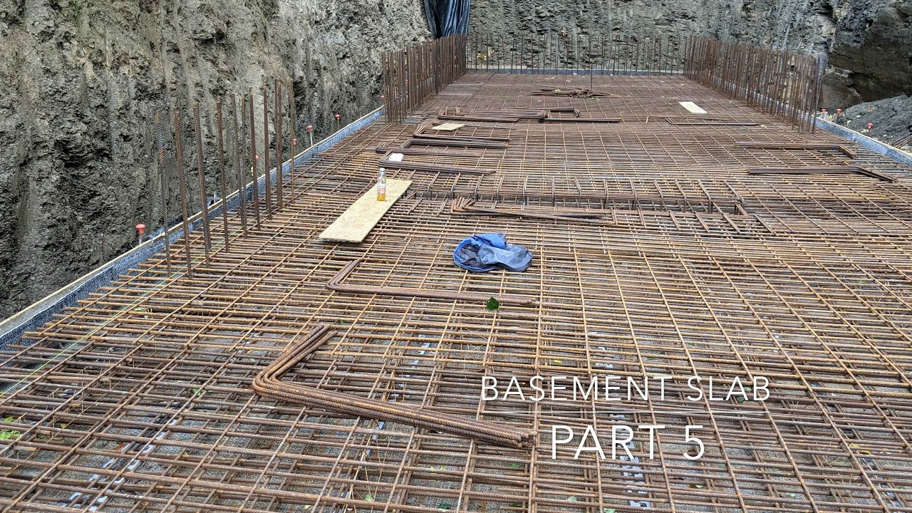 ICF Basement Slab #5 - Rebar