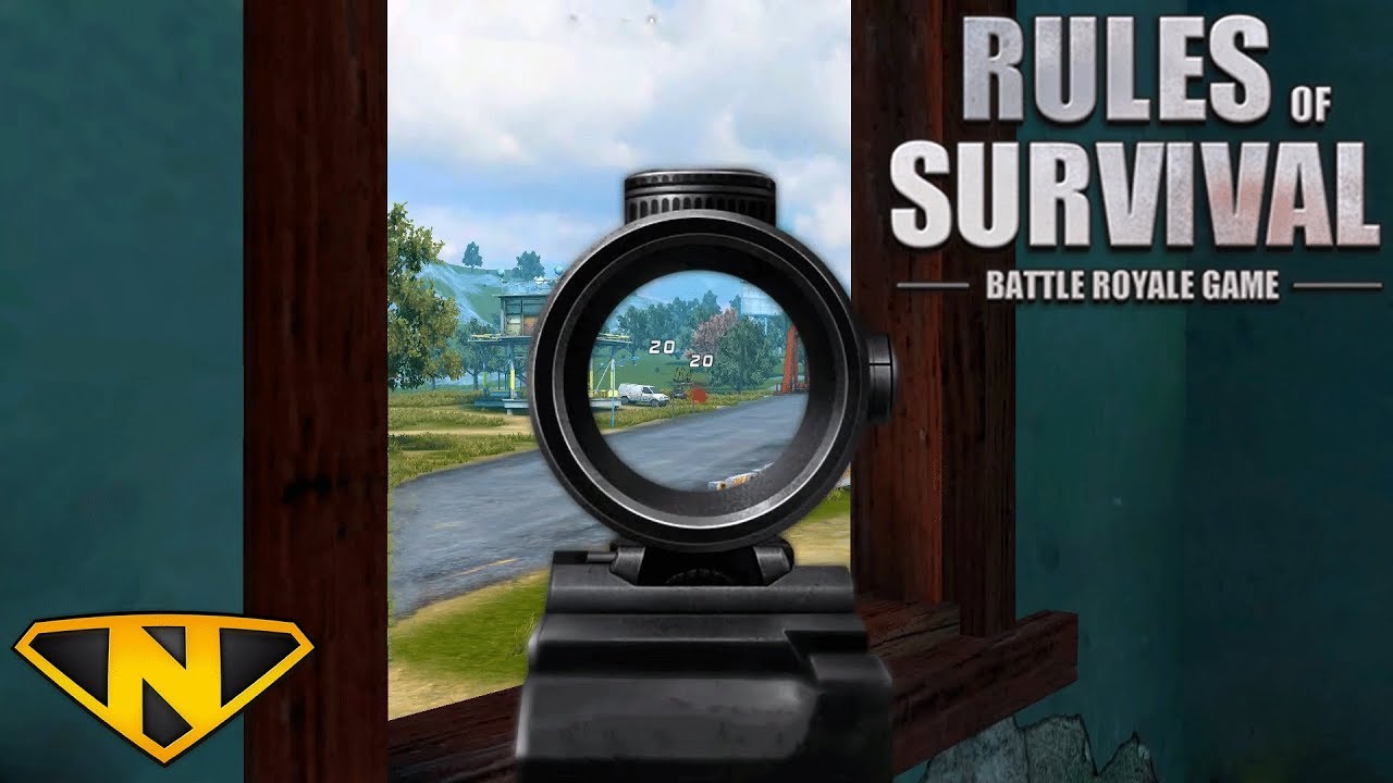 Red Dot Power! (Rules of Survival: Battle Royale)