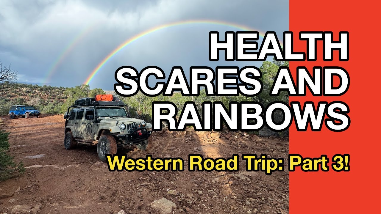 Canyons, storms, and cholelithiasis on the Rimrocker Trail!