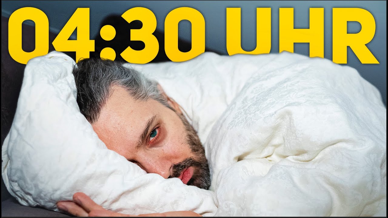 14 Tage um 4:30 Uhr aufstehen 😫 Selbstexperiment