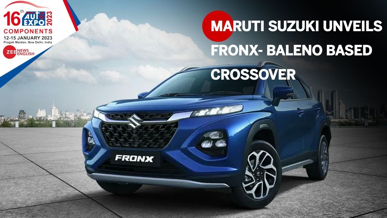 Auto Expo 2023: Maruti Suzuki Fronx subcompact SUV unveiled ahead Of India Launch
