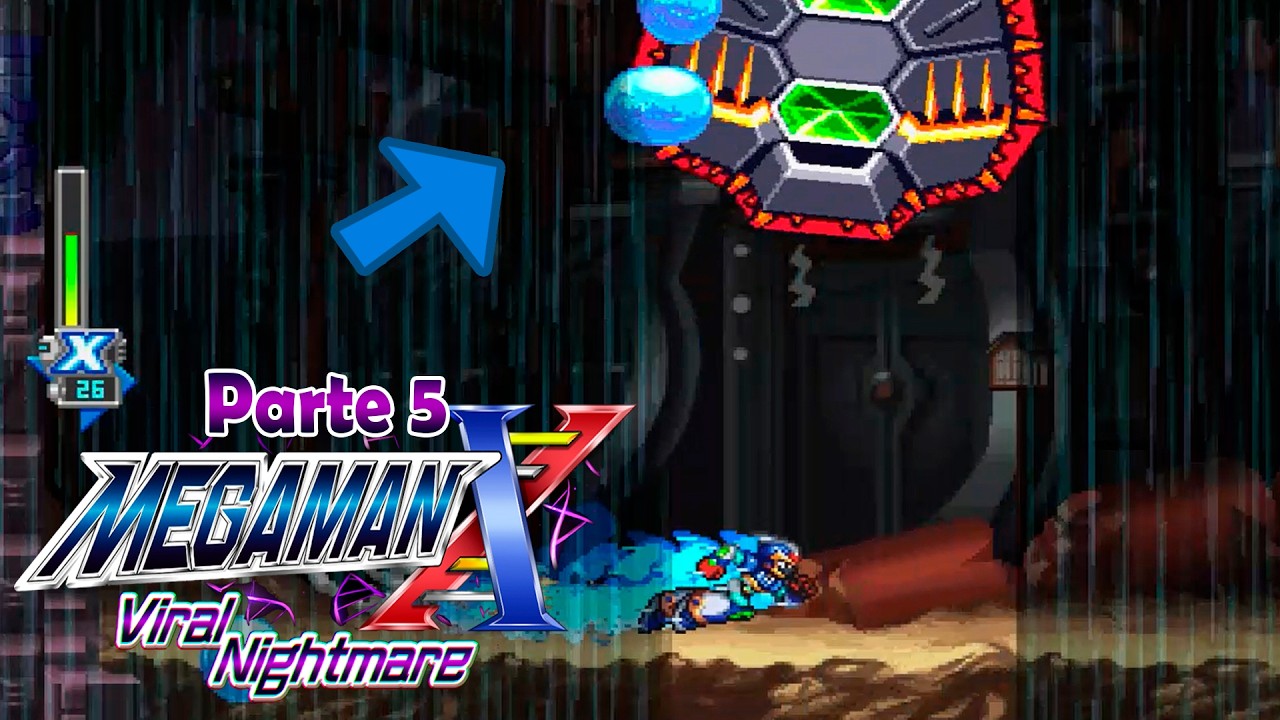 Mega Man X: Viral Nightmare (Beta 0.1.6) - Parte 5: Los ataques de Rainy Turtloid son GOD! (100%)