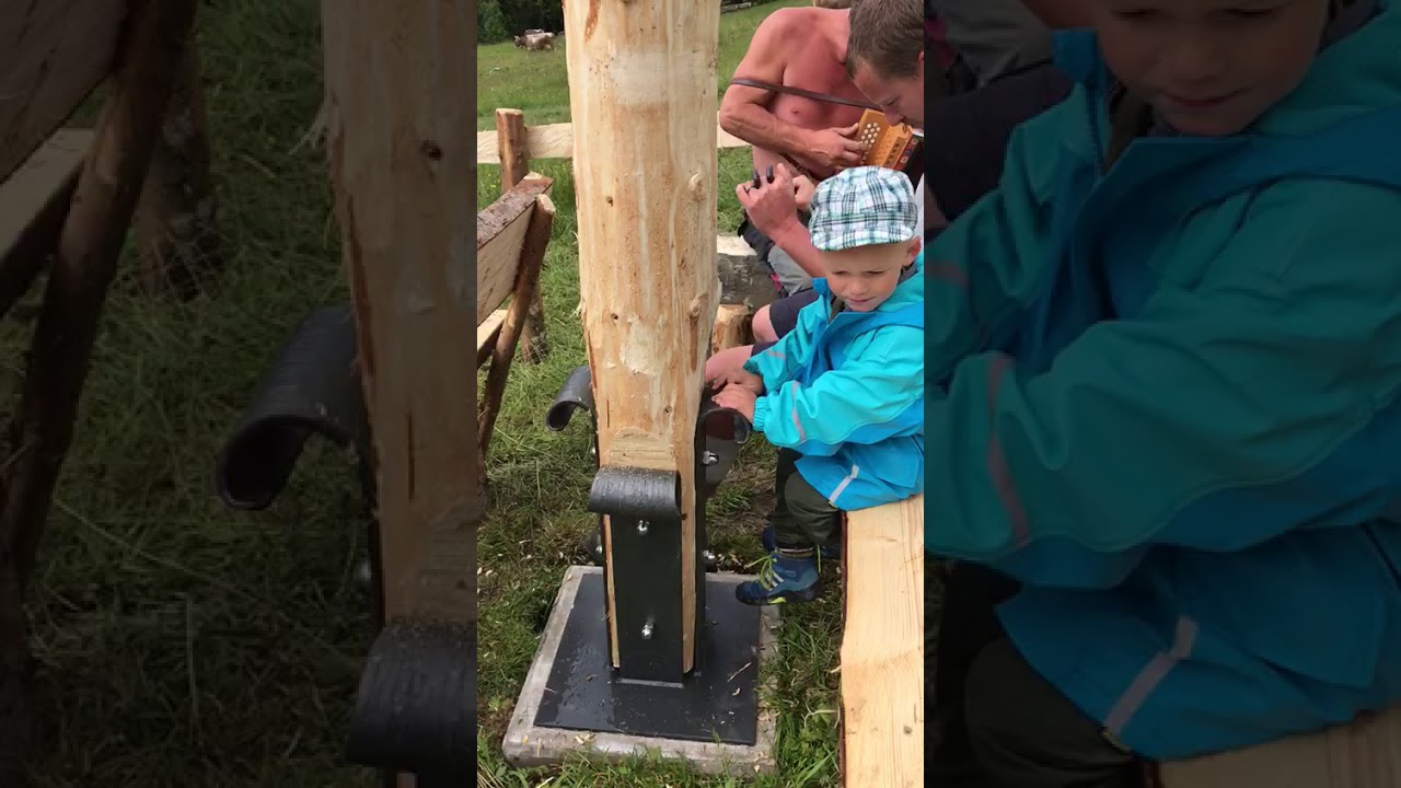 Chöpfäbärgler Dani uf de Alp Schwantä
