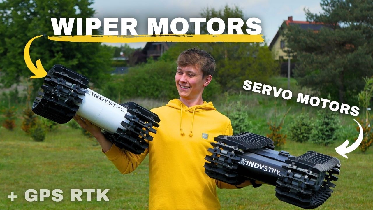 3D Printed Robot With Windshield Wiper Motors - Part 2