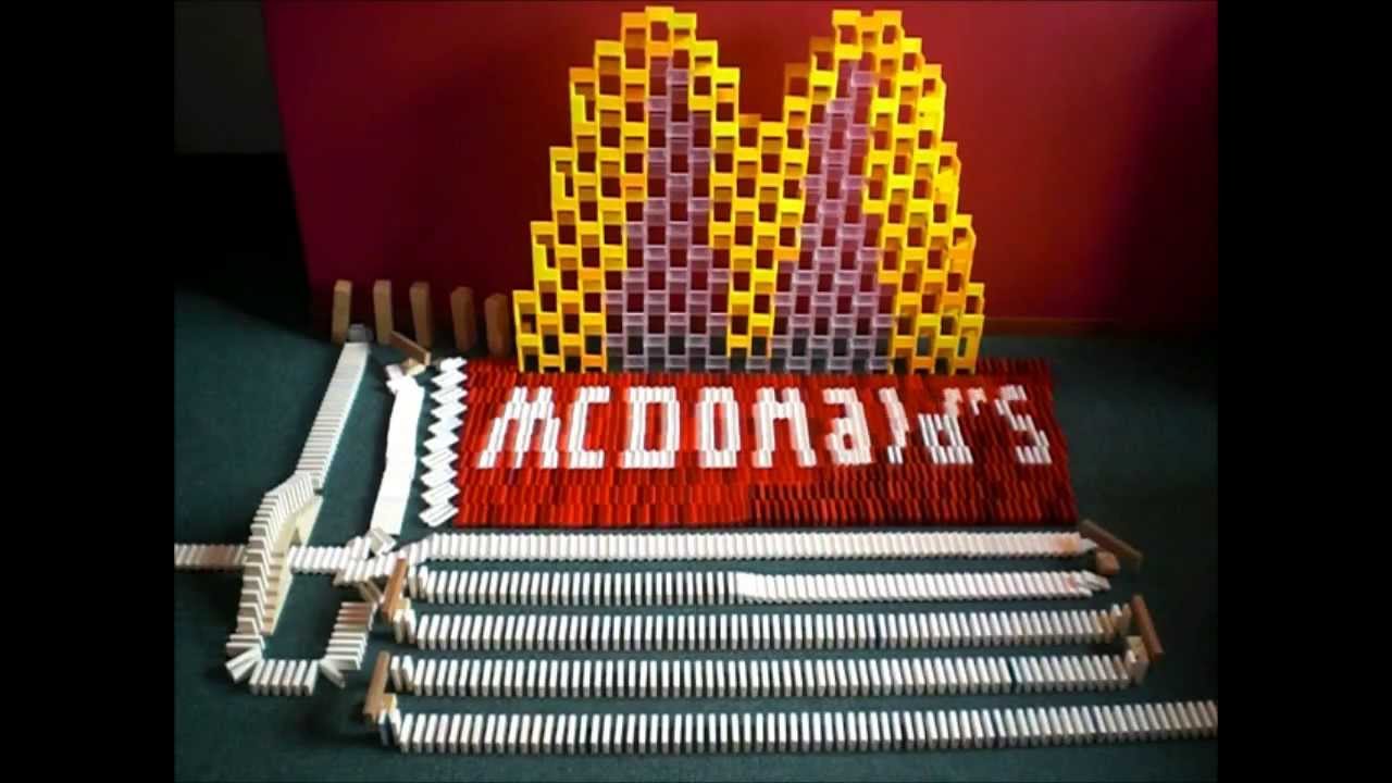 50,000 McDominoes - McDonald's Tribute!