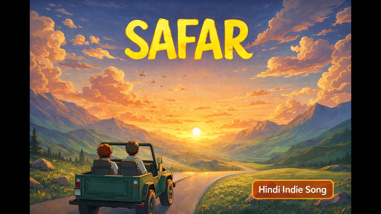 Safar - Sidharth Kashyap | New Hindi Travel Song 2026 (Official Lyrical Video)