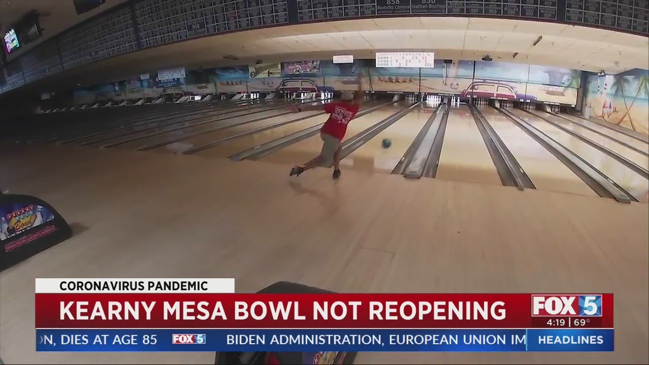 Kearny Mesa Bowl Not Reopening
