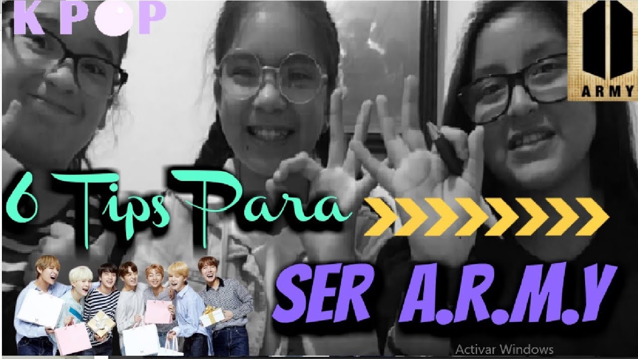 6 TIPS PARA SER  A R M Y