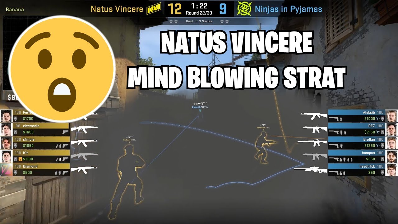 This NAVI Tactic Surprised NIP (CS:GO Strategy Breakdown)