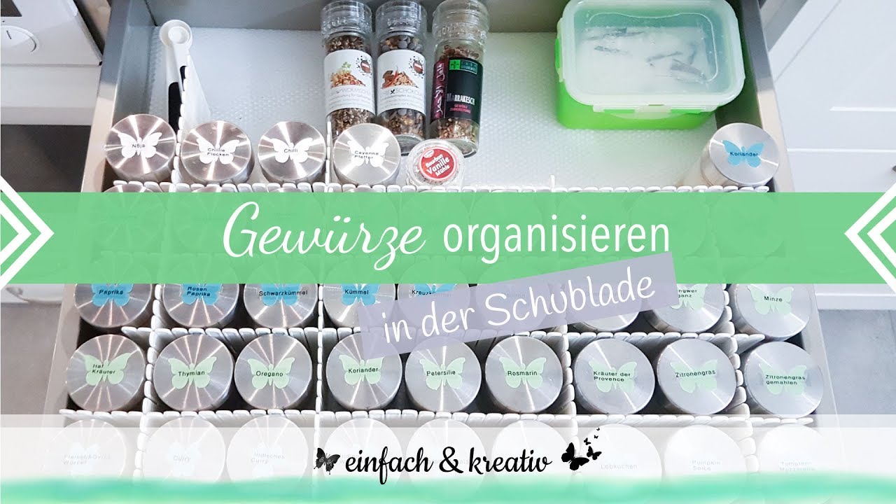 Gewürze aufbewahren | Die Ordnungsfee