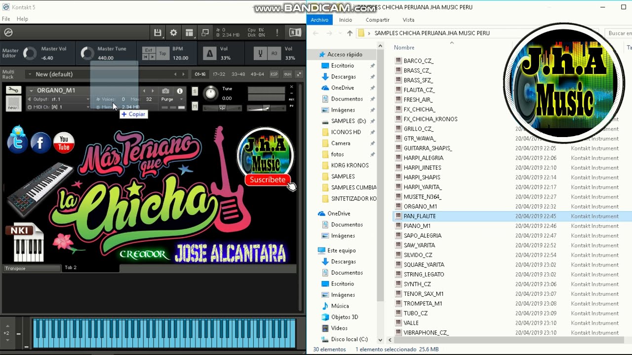 ✅SAMPLES CHICHA PERUANA  - 2022 KONTAKT 6  - ALEGRIA - CHAPIS - VIKO - GENTILES - MARCAUSI ✅