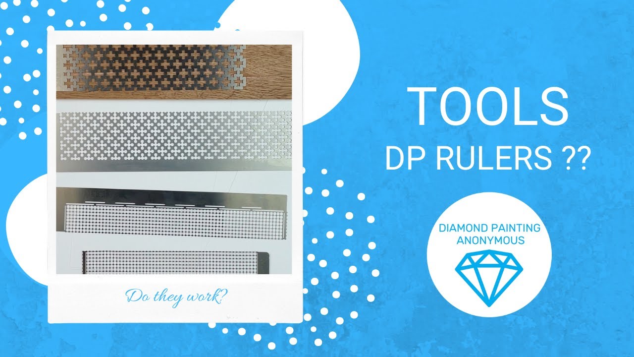 Diamond Painting - Tools | Do Diamond Painting Rulers Work?