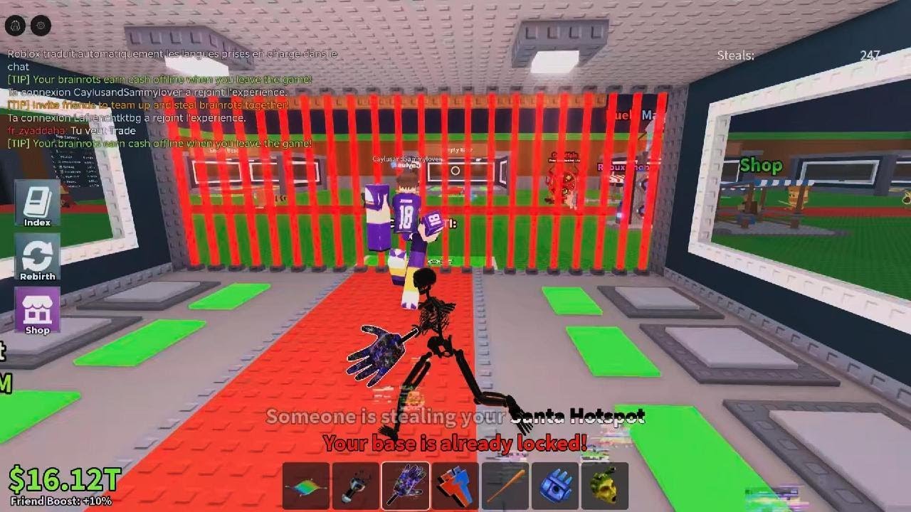 je Trade Moi tapis rouge Coutre deux brainrot mon pse ses zyaddaha