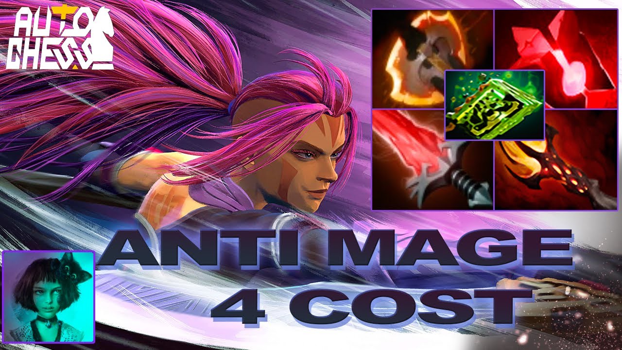 Dota Auto Chess Anti Mage 4 $