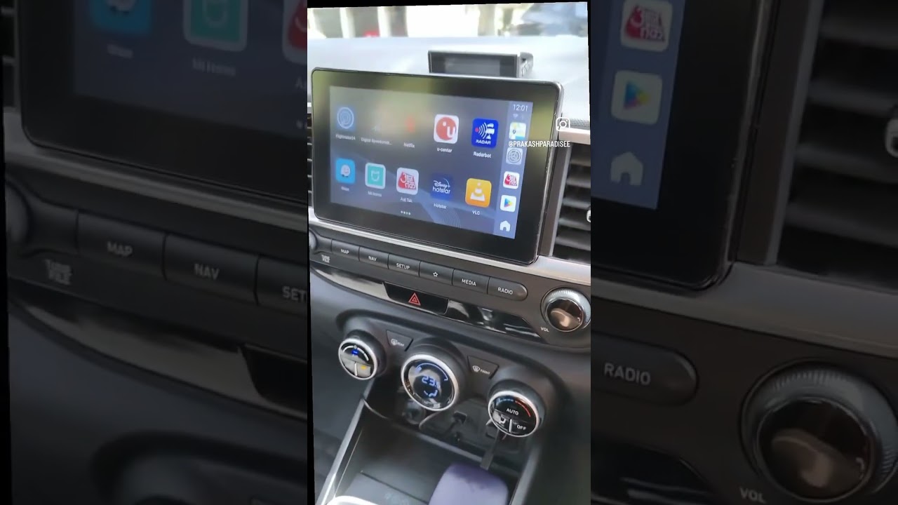 Android-приставка Hyundai Venue Смотрите YouTube Netflix в машине