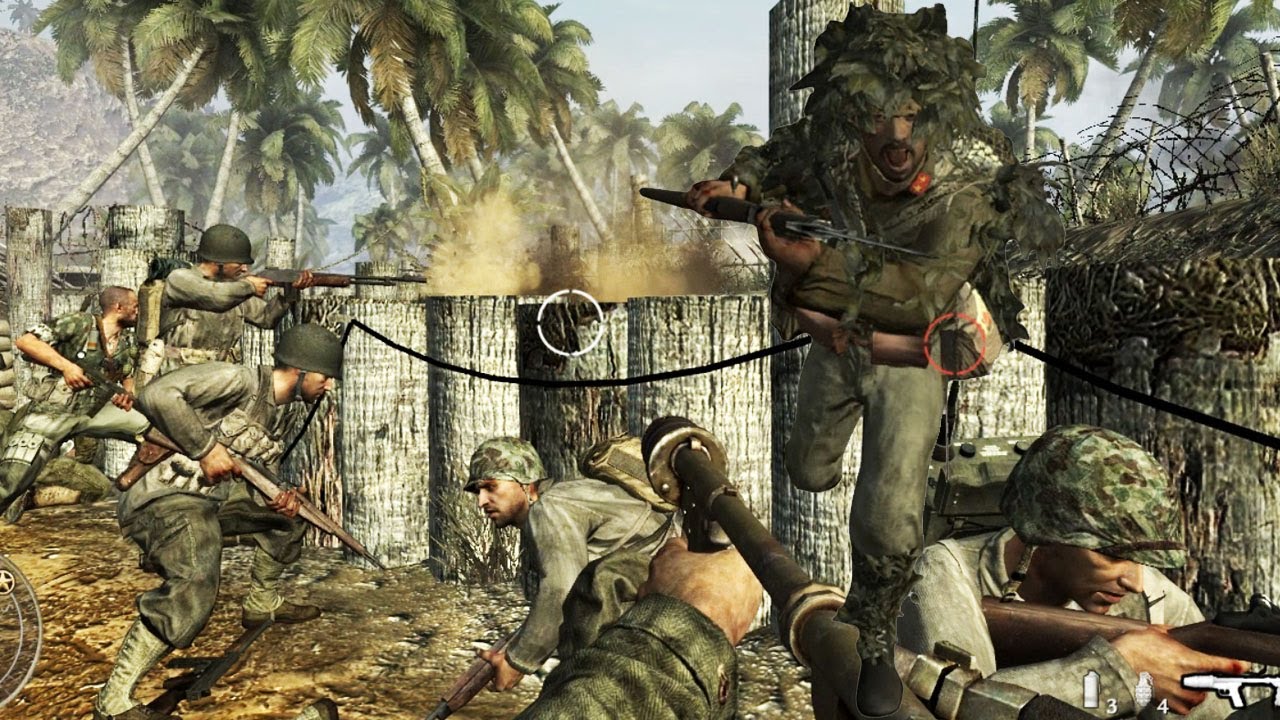 Call of Duty World at War Gameplay | Mission : 'Burn 'em Out' | Part 1