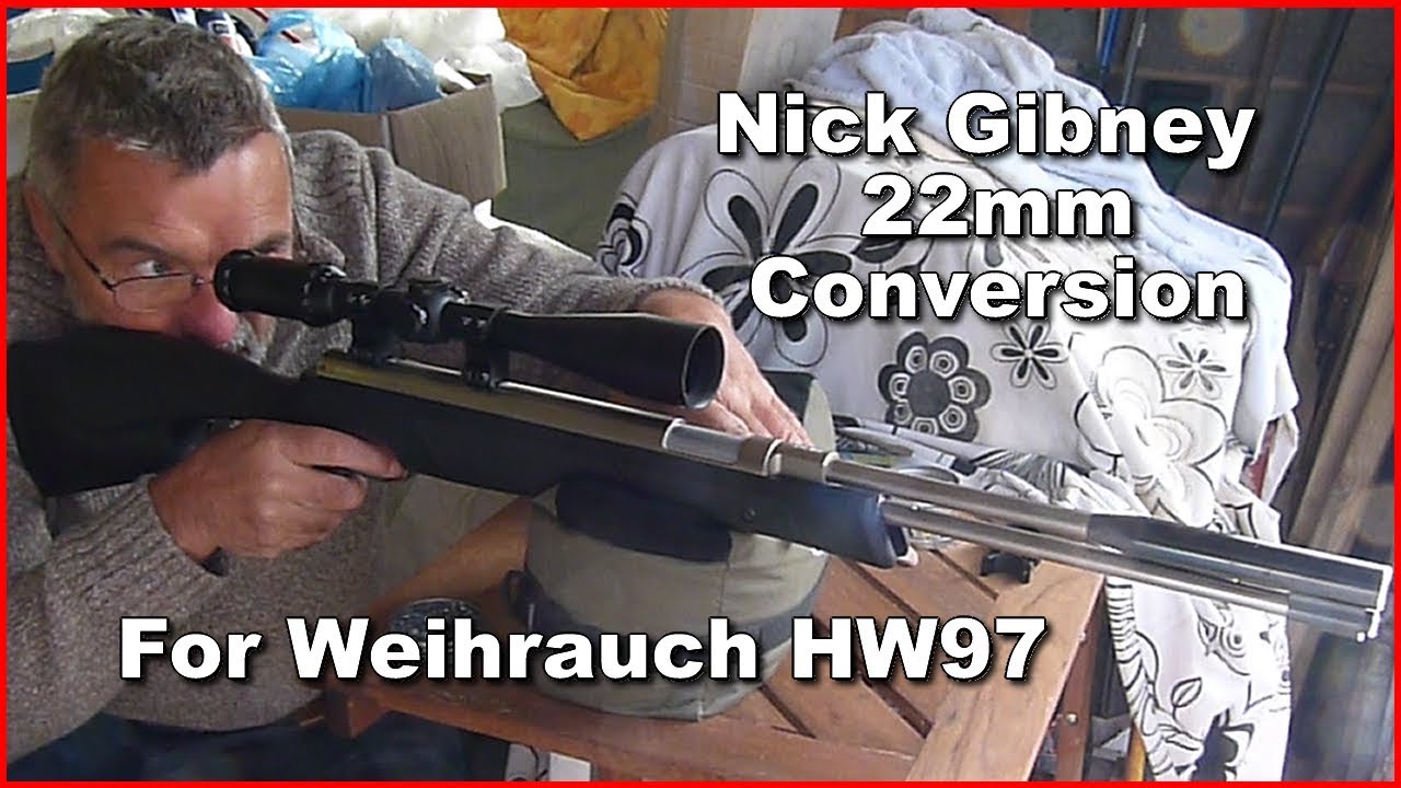 Конверсия Ника Гибни на 22 мм для Weihrauch HW97