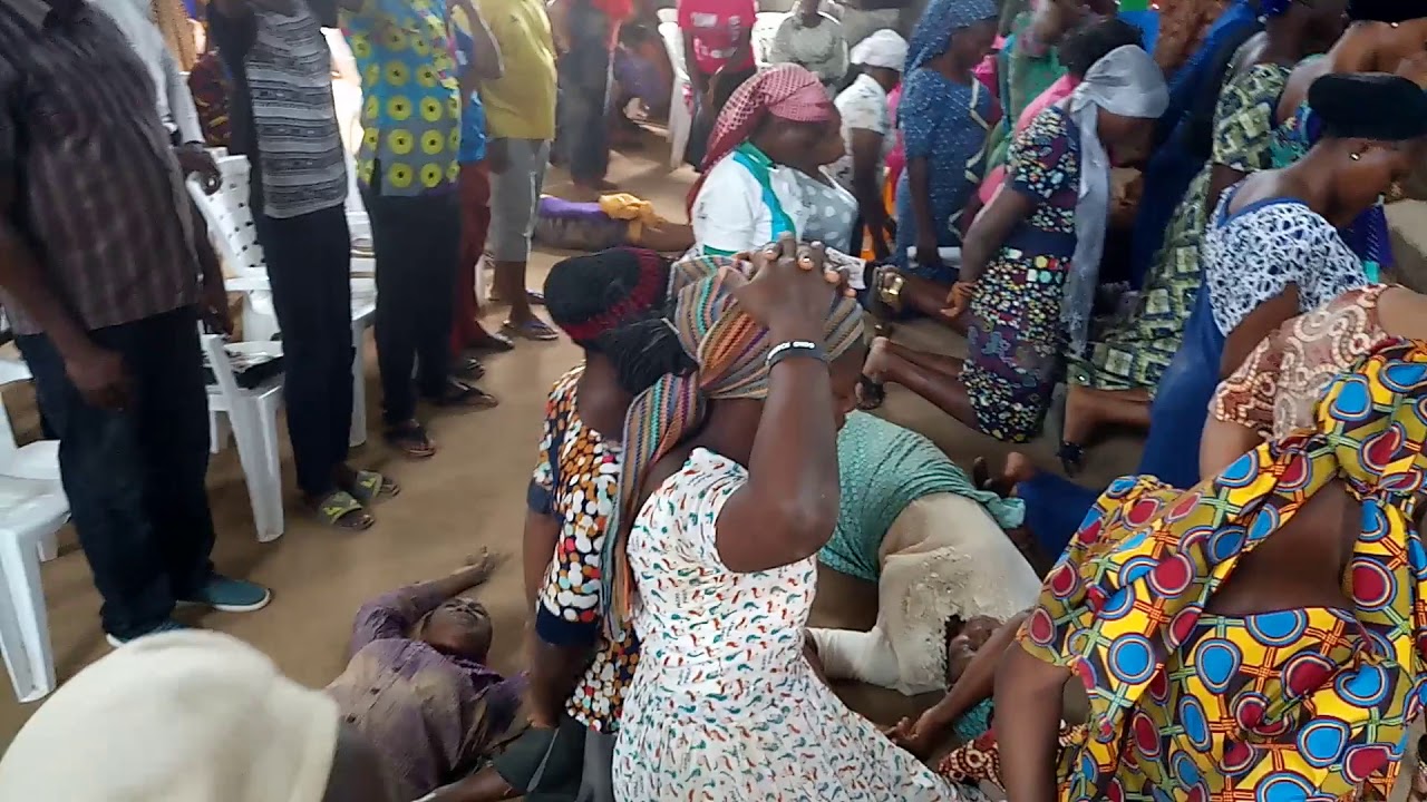 @Wednesday deliverance service in God's hope interceding church,orimalade road sabo ondo city.