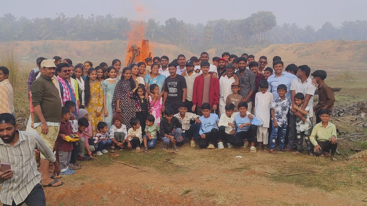 Village Bogi Celebration 2026🪵🔥Traditional Pongal Festival in Our Village/Real Village Festival Vibe
