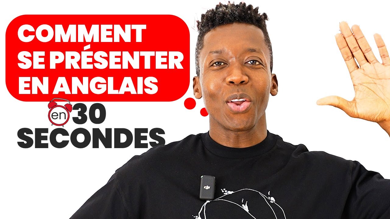 Guide Rapide: Se Présenter en Anglais en 30 Secondes!