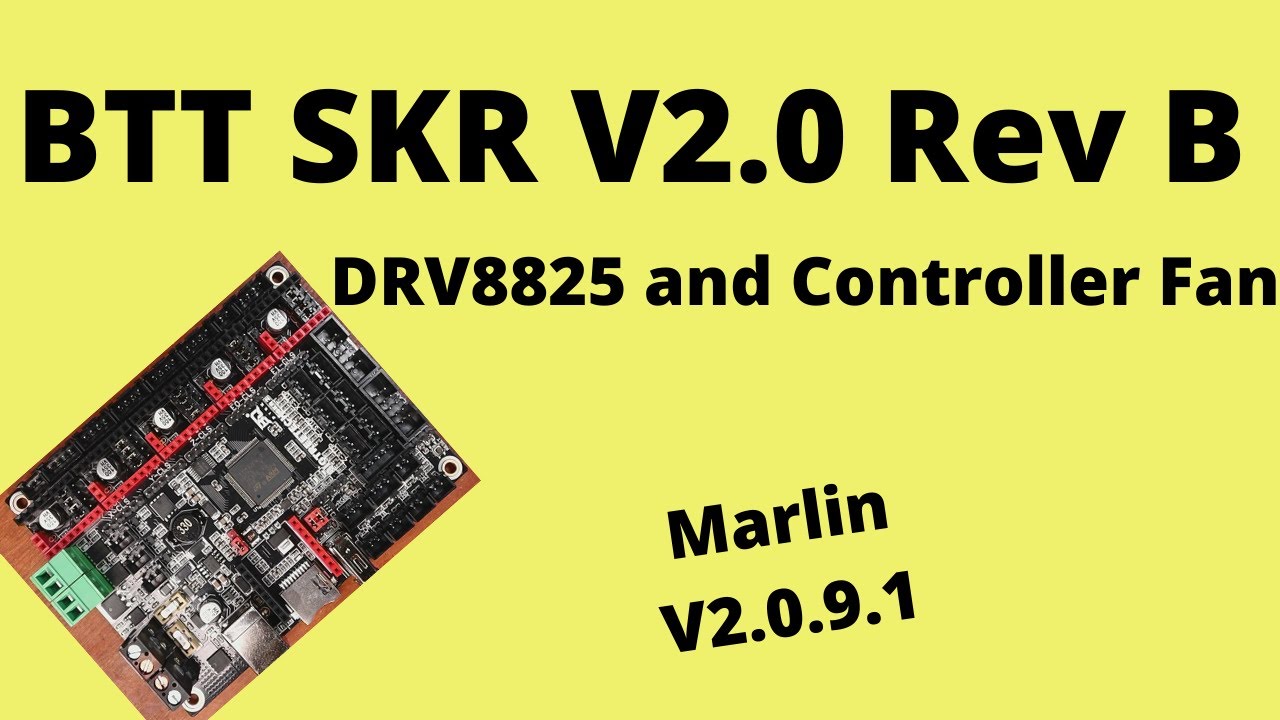 BTT SKR2 - DRV8825 and Controller Fan