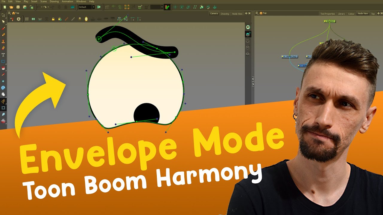 TOON BOOM HARMONY | Envelope Mode Rigging e Expressão