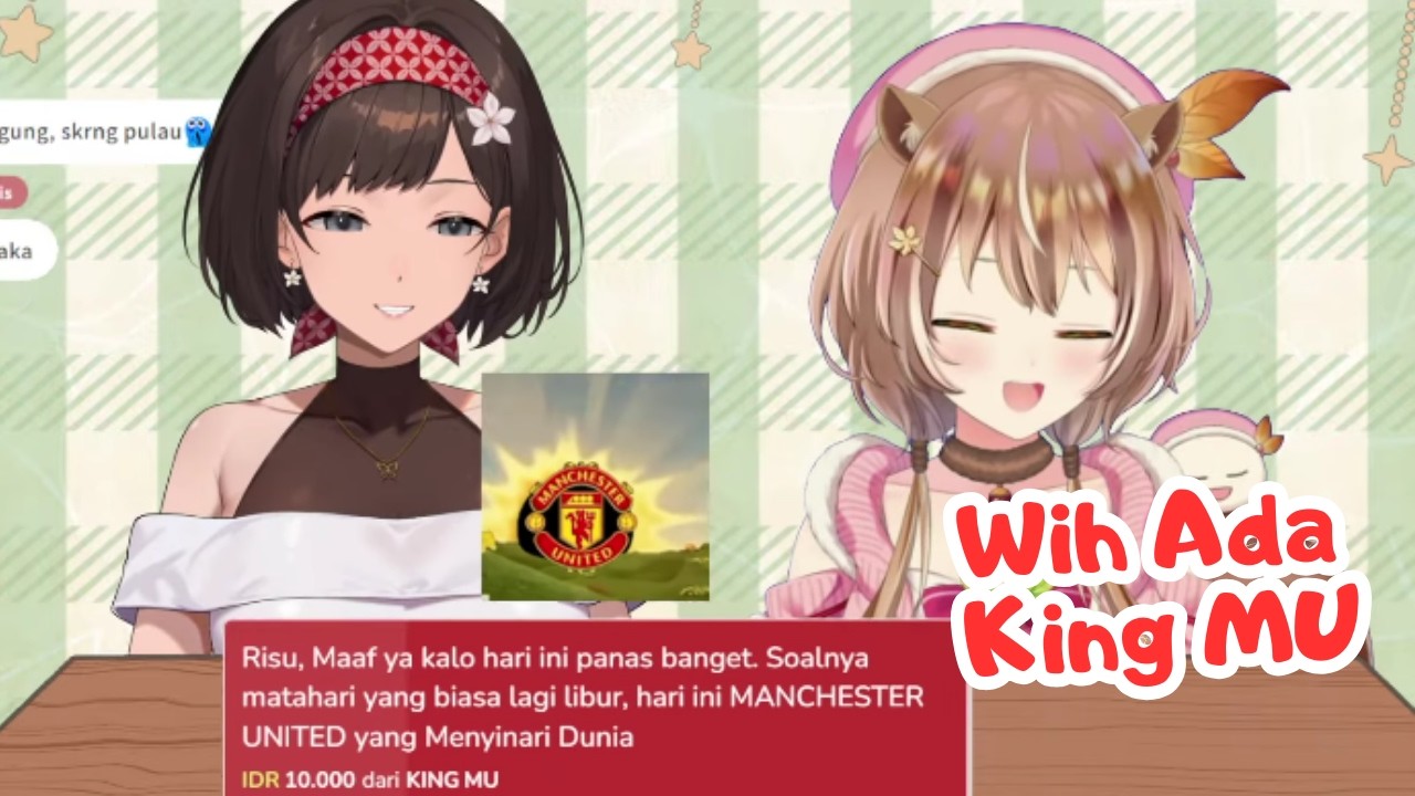 Ketika Risu dan Aya ngelihat King MU [ Hololive ID Clip]