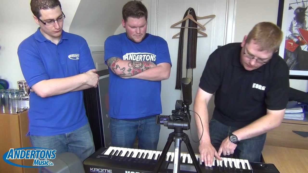 KORG KROME Workstation Keyboard WORLD EXCLUSIVE